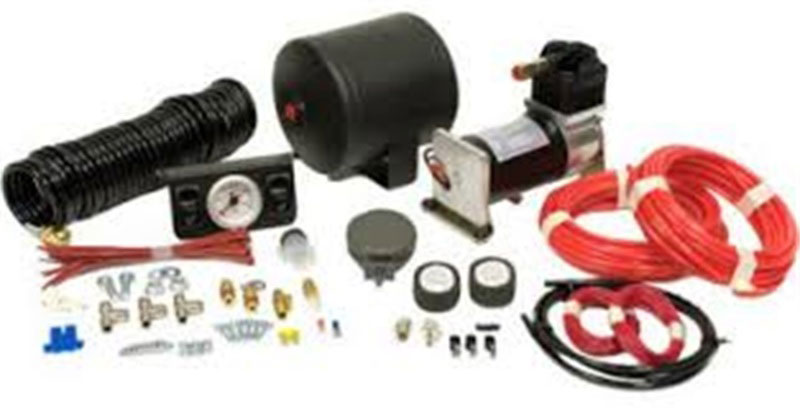 Firestone 2549 | Air-Rite Air Command Xtreme Duty (Dual Analog) Kit w/Compressor Air Tank (WR17602549)