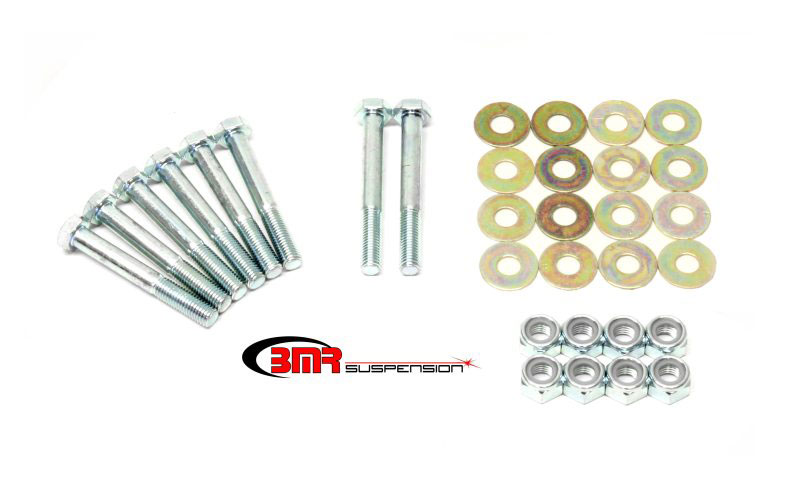 BMR Suspension rh003 | BMR 78-87 G-Body Control Arm Hardware Kit Rear Upper And Lower - Zinc plated; 1978-1987