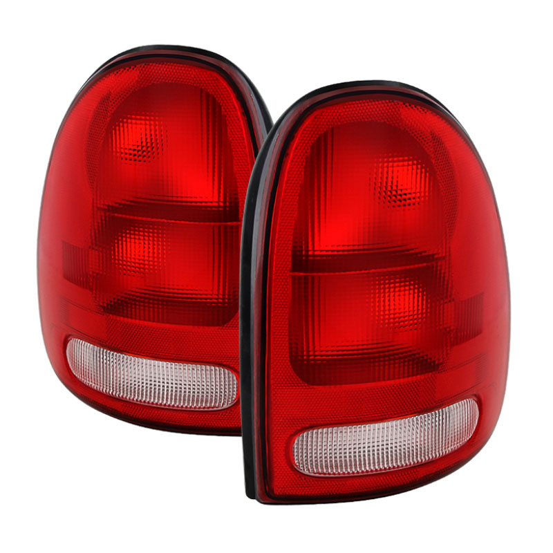 SPYDER 9030932 | Xtune Plymouth Grand Voyager 96-00 Tail Lights OEM ALT-JH-DCA96-OE-RC; 1996-2000