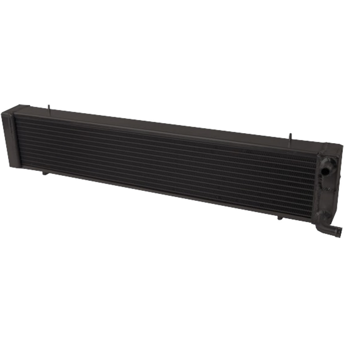 AFCO 80275NDPB | Supercharger Heat Exchanger for Ford Mustang Cobra in Black; 2003-2004