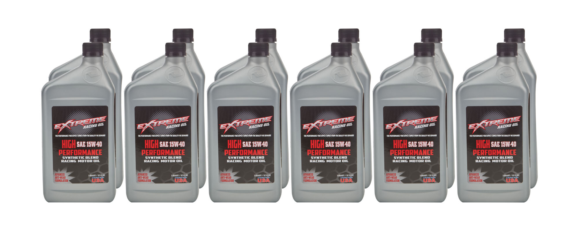 Extreme Racing Oil hp15w40c | EXTREME RACING OIL 15W40 Synthetic Blend 12 x 1 Quart