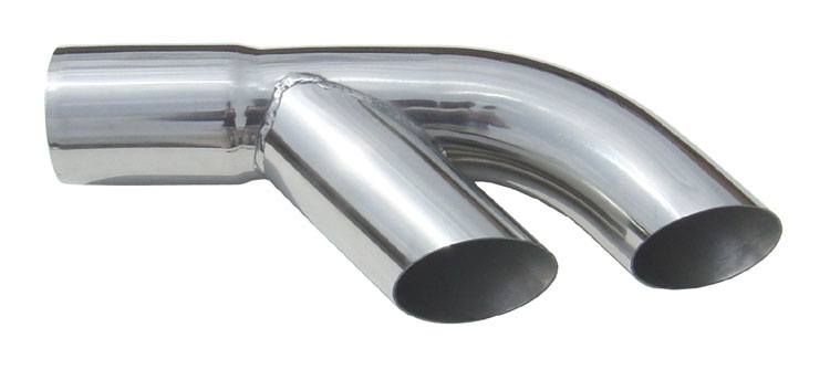 Pypes Exhaust EVT13 | Pypes Pontiac Trans Am 3" Stainless Exhuast Splitters; 1976-1991