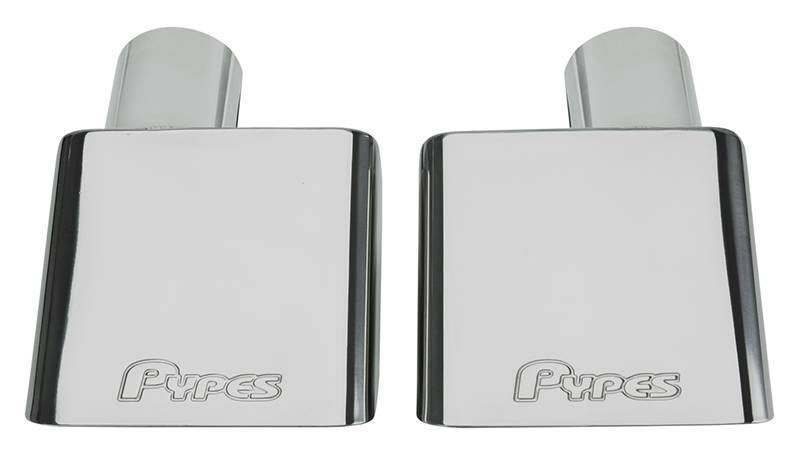 Pypes Exhaust EVT153 | Pypes C3 Corvette Polished Tips; 1970-1973