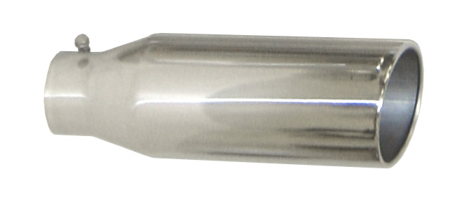 Pypes Exhaust EVT407 | Pypes Diesel Truck Exhaust Tip 4" in - 7" out, 18" long Monster Tip; 1950-2011