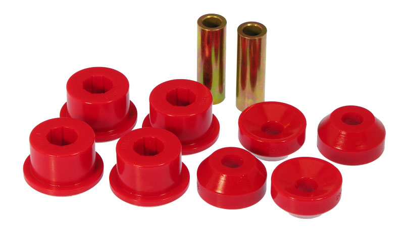 Prothane 8-906 | 92-96 Honda Prelude Rear Shock Bushings - Red; 1992-1996