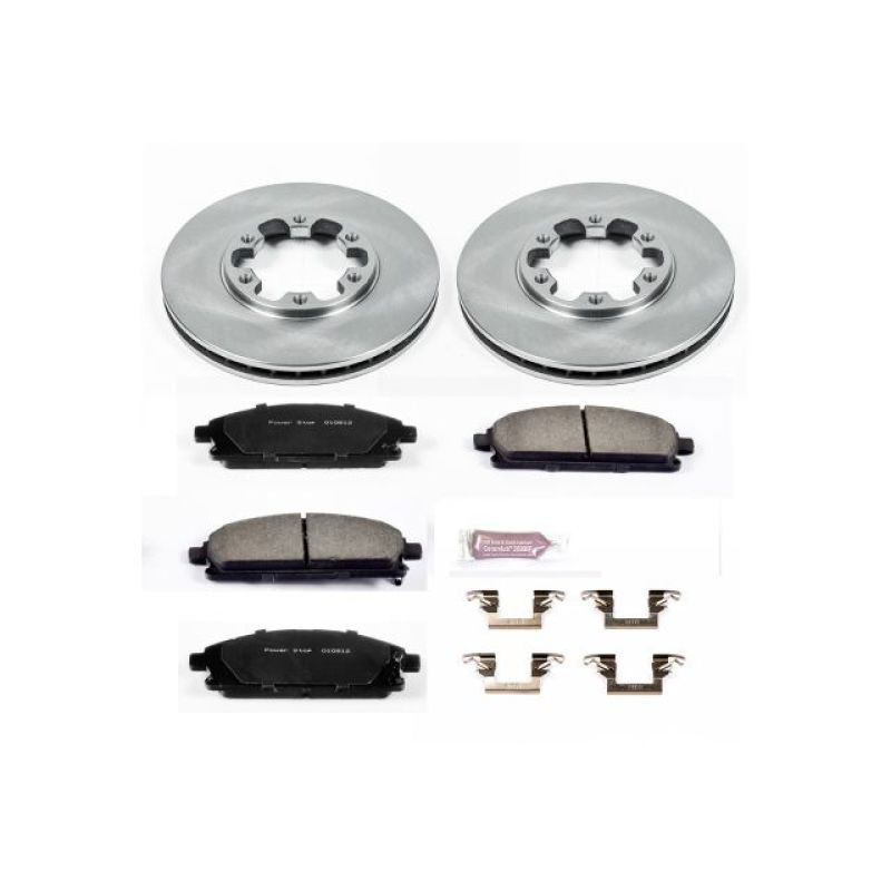 PowerStop koe1175 | Power Stop 96-98 Nissan Pathfinder Front Autospecialty Brake Kit; 1996-1998