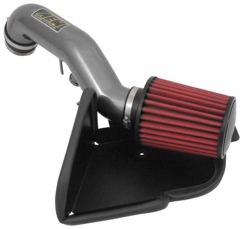 AEM Induction 21802c | AEM Cold 2015-2016 Audi A3 L4-2.0L F/I Silver Cold Air Intake; 2015-2016