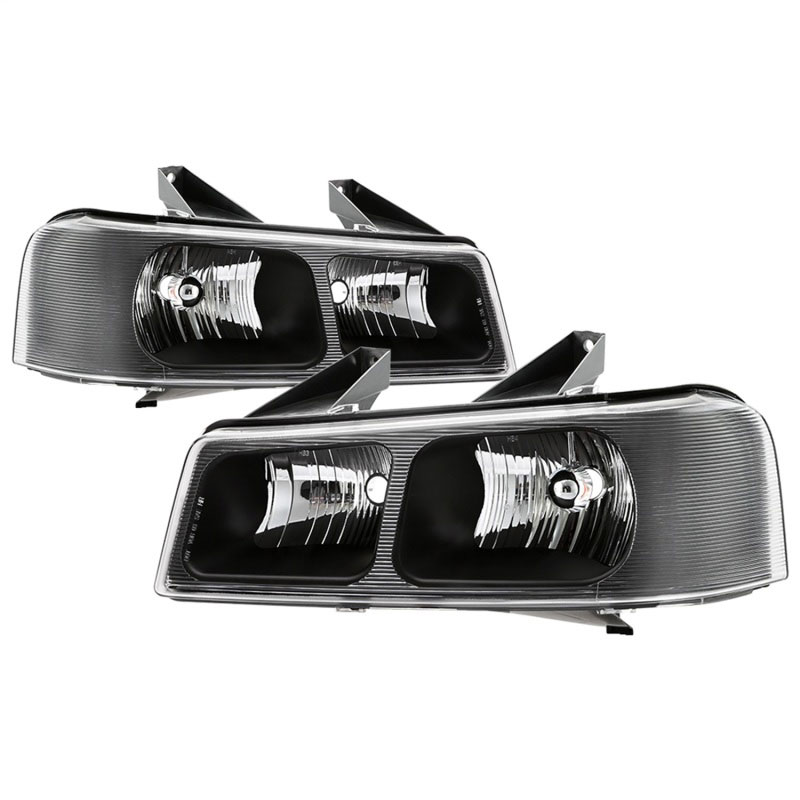 SPYDER 9042485 | xTune 03-17 Chevrolet Express 1500 OEM Style Headlights - Black (HD-JH-CEX03-OE-BK); 2003-2017