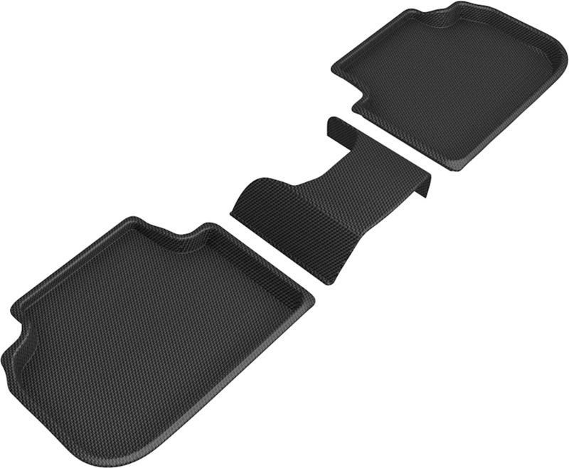 3D Maxpider l1bm11121509 | 20-22 BMW 2 Series Gran Coupe Kagu Second Row Floormat - Black; 2020-2022