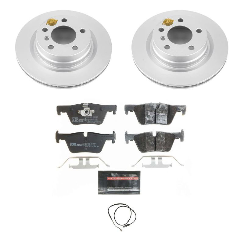 PowerStop esk6656 | Power Stop 14-16 BMW 228i Rear Euro-Stop Brake Kit; 2014-2016