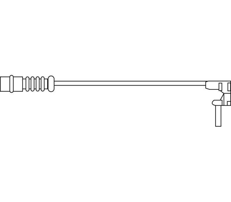 EBC efa003 | 95-97 Mercedes-Benz C36 AMG (W202) 3.6 Front Wear Leads; 1995-1997