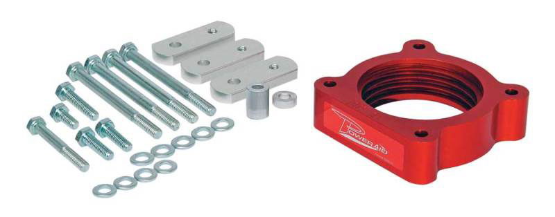 Airaid 510-624 | 05-14 Toyota Tacoma 4.0L / 05-09 4Runner 4.0L / 07-09 FJ Cruiser 4.0L PowerAid TB Spacer; 2005-2014