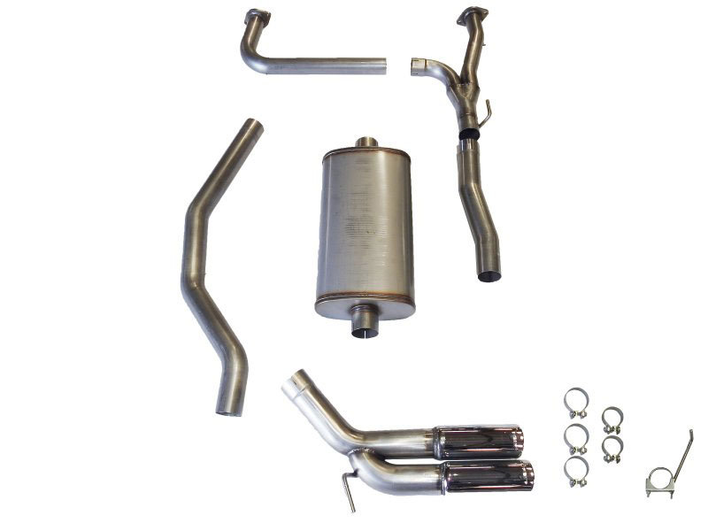 JBA 30-1403 | 04-20 Nissan Titan 5.6L 304SS Pass Side Dual Exit Cat-Back Exhaust; 2004-2020