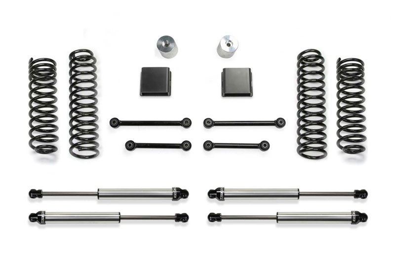 Fabtech k4163dl | 2020 Jeep Gladiator JT 6 Cyl 4WD 3in Sport II System w/DL 2.25 N/R Shocks; 2020-2024