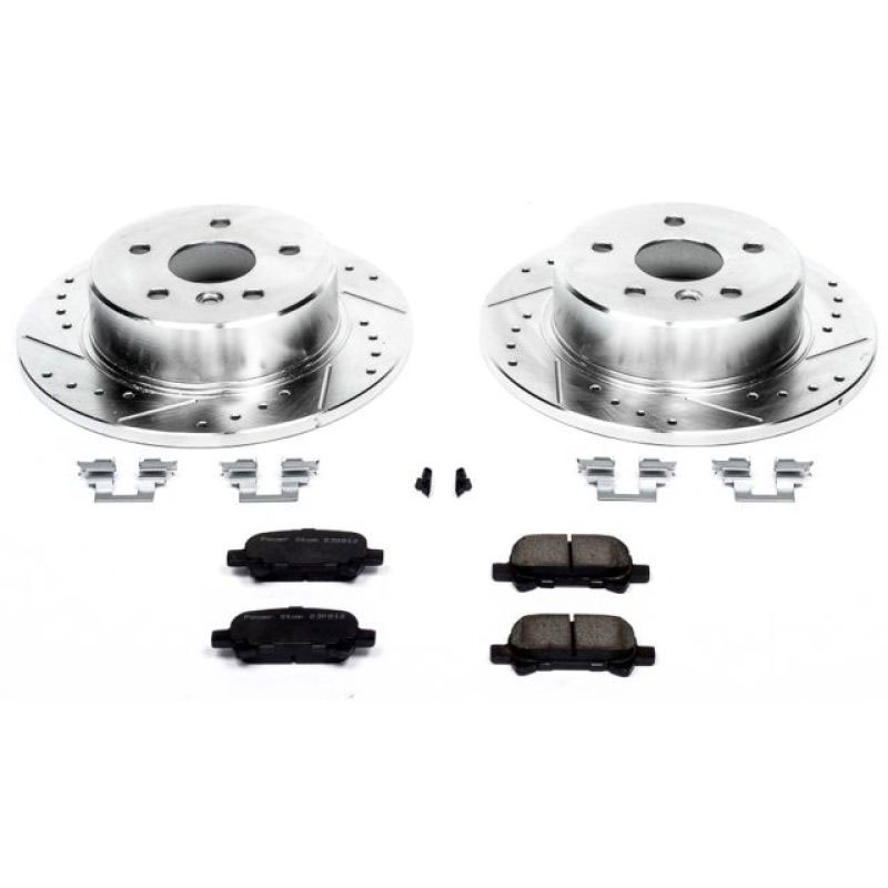 PowerStop k2322 | Power Stop 00-04 Toyota Avalon Rear Z23 Evolution Sport Brake Kit; 2000-2004