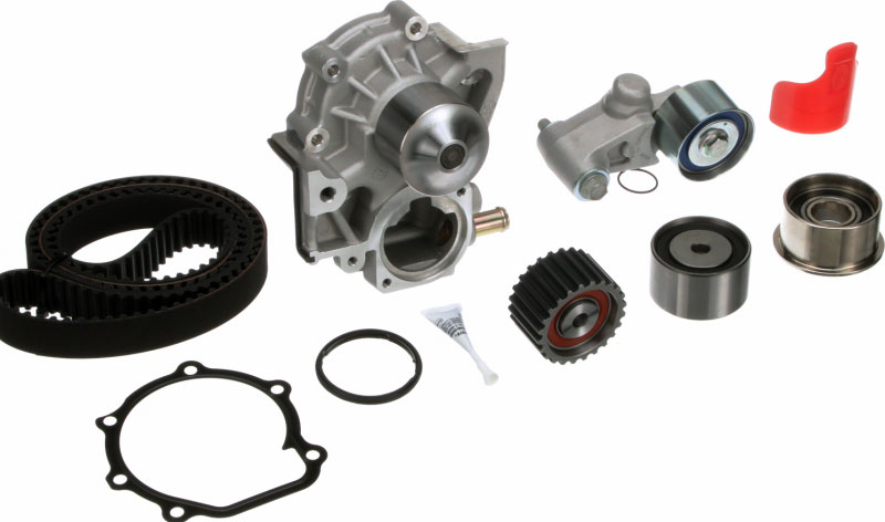 Gates tckwp304d | 10-11 Subaru Outback 4 Cyl 2.5L Timing Belt Component Kit w/ Water Pump; 2010-2011