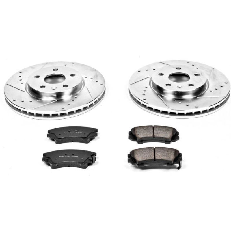 PowerStop k3031 | Power Stop 2017 Buick Regal Front Z23 Evolution Sport Brake Kit; 2017-2017