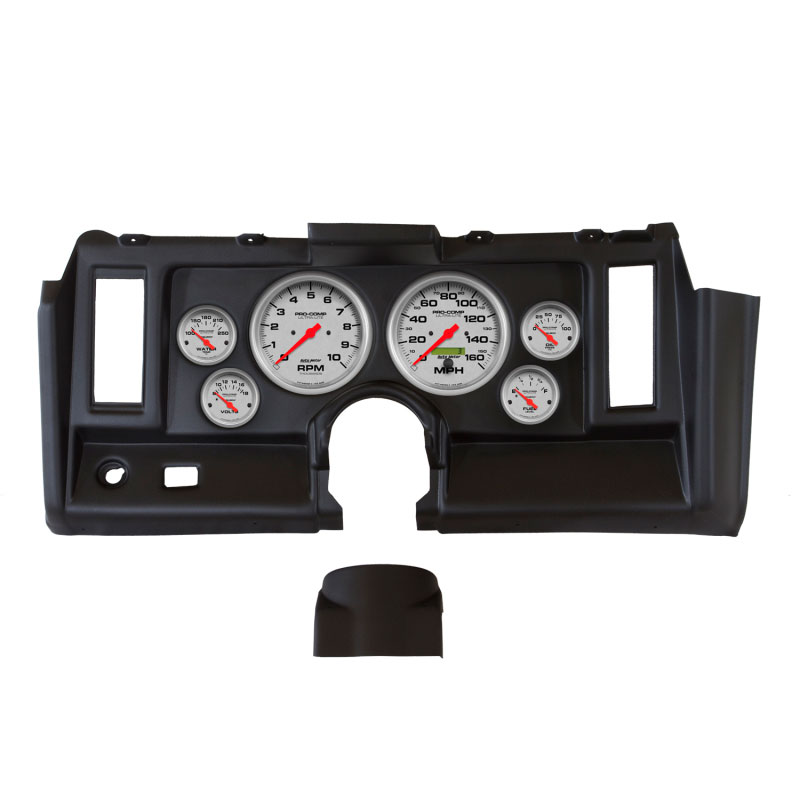 AutoMeter 7021-UL | Autometer Ultra-Lite 1969 Camaro Dash Kit 6pc Tach / MPH / Fuel / Oil / WTMP / Volt; 1969-1969