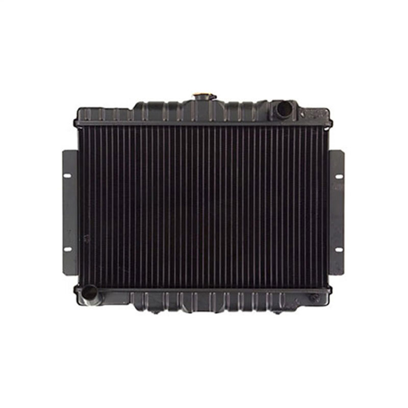 Omix 17101.08 | Radiator 2 Row Aluminum- 74-80 Jeep CJ V6/V8; 1974-1980