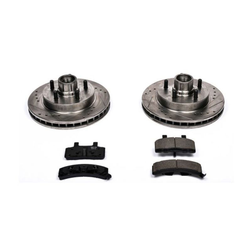 PowerStop k1990 | Power Stop 95-99 Chevrolet C1500 Front Z23 Evolution Sport Brake Kit; 1995-1999