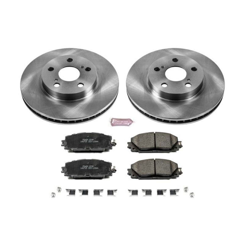 PowerStop koe5870 | Power Stop 11-17 Lexus CT200h Front Autospecialty Brake Kit; 2011-2017