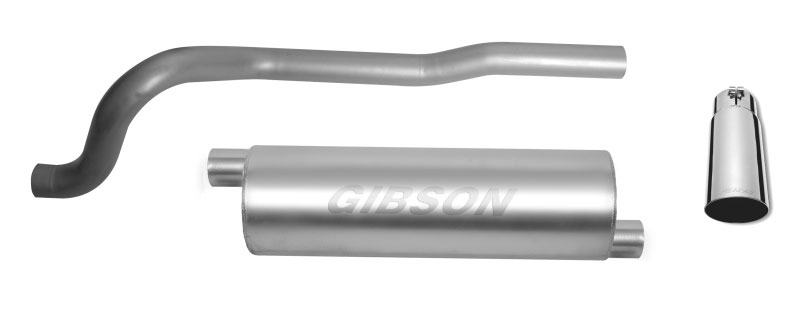 Gibson 617200 | 86-93 Jeep Cherokee Base 2.5L 2.5in Cat-Back Single Exhaust - Stainless; 1986-1993