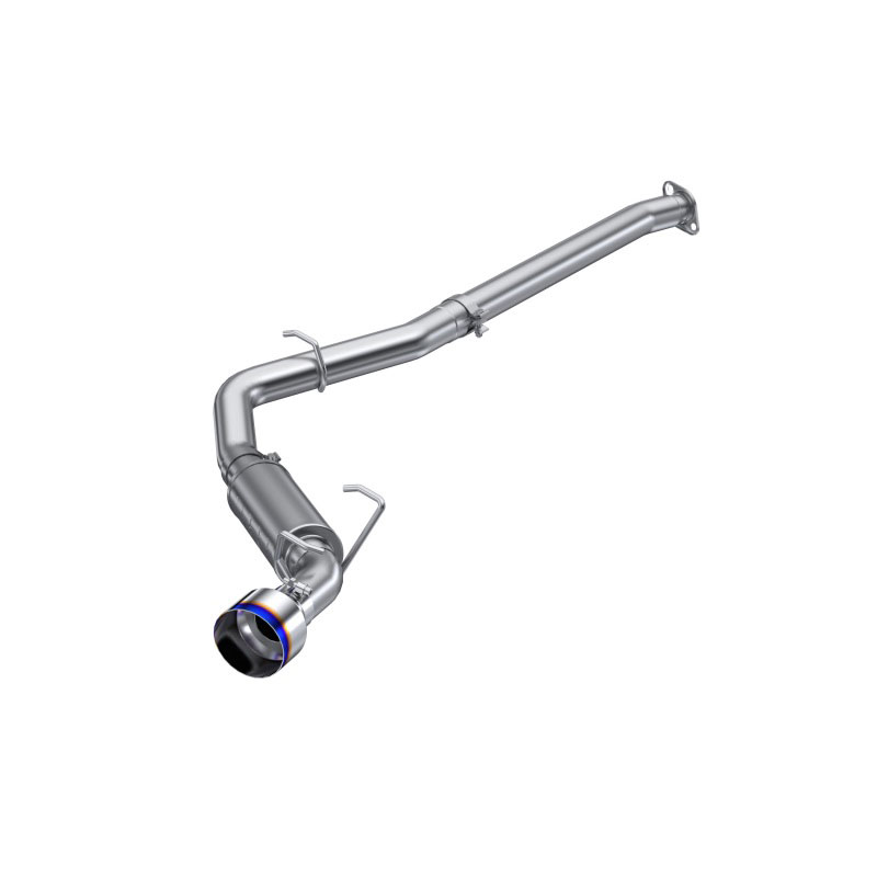 MBRP s48063be | 12-22 Subaru BRZ 17-22 Toyota GR86 Stainless Steel 3in Cat-Back-Single Rear Exit w Burnt Tip; 2012-2022