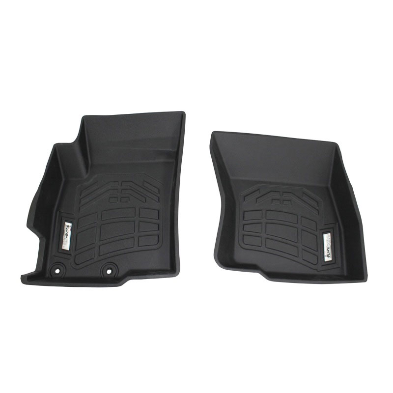 Westin 72-110076 | 2016-2018 Mitsubishi Outlander Wade Sure-Fit Floor Liners Front - Black; 2016-2018