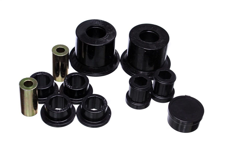 Energy Suspension 15.3120g | 05-14 VW Jetta (Base) / 06-09 VW GTI Front Control Arm Bushing Set - Black; 2005-2014