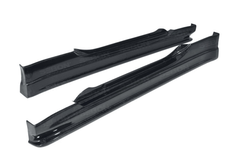 Seibon SS0205NS350-CW | Carbon Fiber Cw Style Side Skirts (Pair) Nissan 350z; 2002-2008