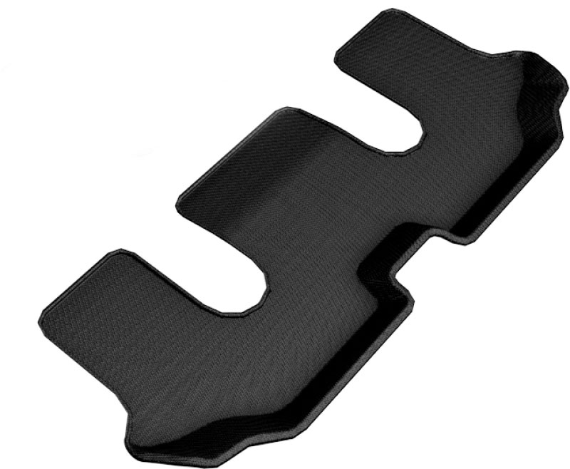 3D Maxpider l1vw08831509 | 3D MAXpider 2018-2019 Volkswagen Atlas Kagu 3rd Row Floormats - Black; 2018-2022