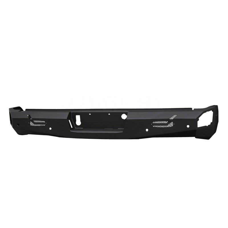 Westin 58-421215 | 19-20 Chevy Silverado 1500 Pro-Series Rear Bumper - Textured Black; 2019-2022