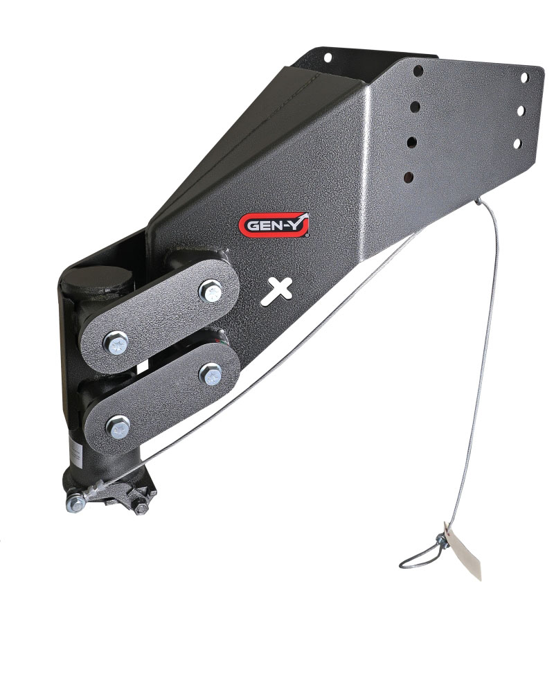 Gen-Y Hitch gh-8066al | Gen-Y Executive Torsion-Flex Auto Rhino 5th Wheel Pin Box Rep w/Gooseneck 2-5/16in Coupler