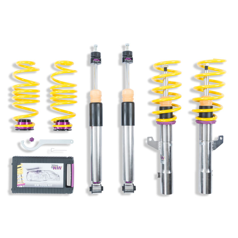 KW 3521000M | KW Suspension KW Coilover Variant 3 Inox Audi S3 Quattro; 2015-2019