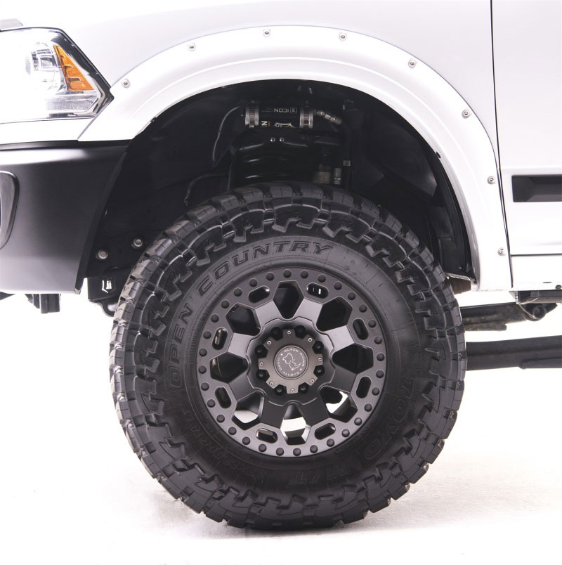 EGR 792854-pw7 | 10+ Dodge Ram HD Bolt-On Look Color Match Fender Flares - Set - Bright White; 2010-2020