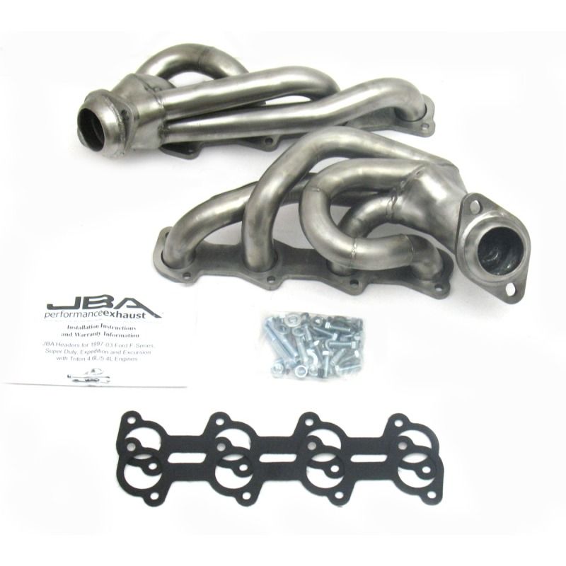 JBA 1679s3 | 99-04 Ford Lightning 5.4L 1-5/8in Stainless Steel Shorty Header; 1999-2004