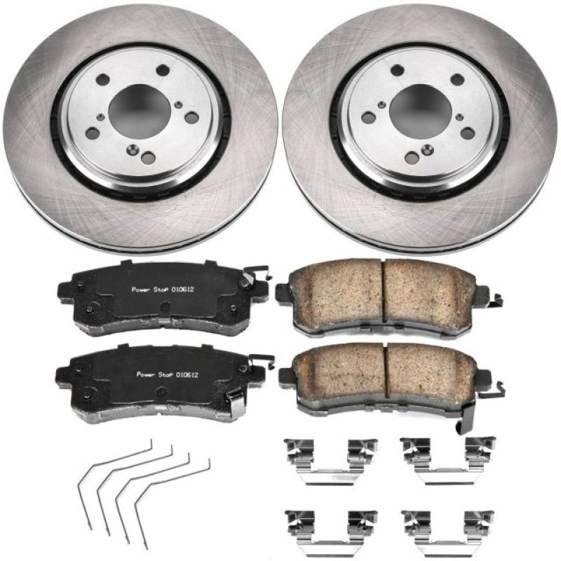 PowerStop koe6959 | Power Stop 15-17 Honda Odyssey Front Autospecialty Brake Kit; 2015-2017