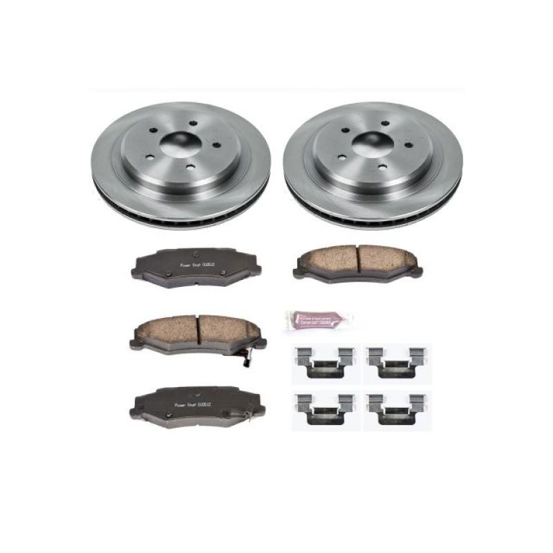 PowerStop koe1563 | Power Stop 04-09 Cadillac XLR Rear Autospecialty Brake Kit; 2004-2009