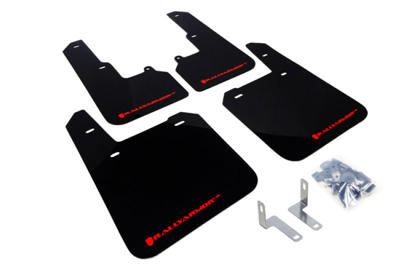 Rally Armor mf36-ur-blk/rd | 2015 Subaru Outback UR Black Mud Flap w/ Red Logo; 2015-2015