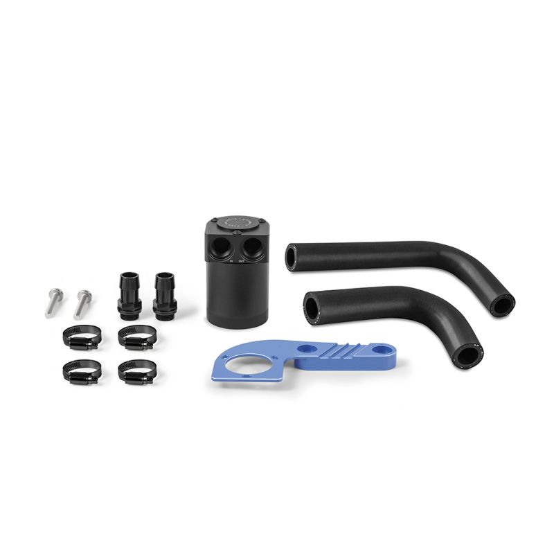 Mishimoto mmbccf8015cymb | 15-20 BMW F8X M3/M4 Baffled Oil Catch Can - Yas Marina Blue; 2015-2020