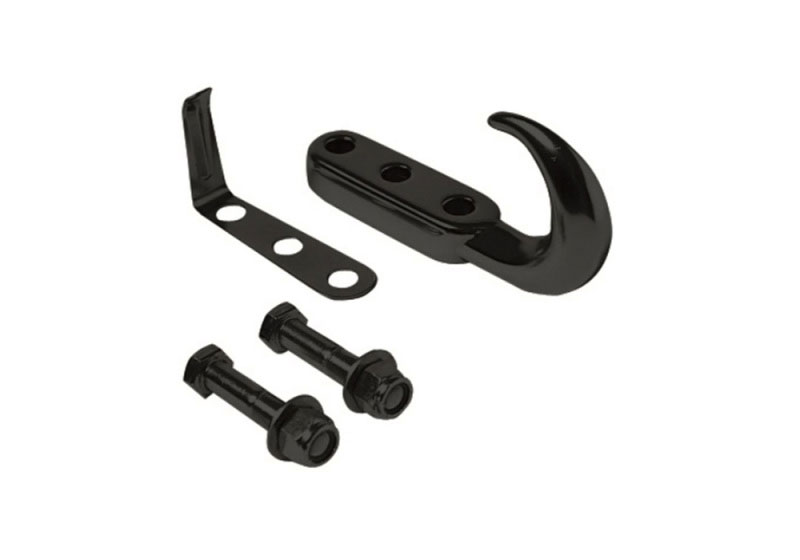 Rampage 7605 | 1945-1949 Jeep CJ2A Tow Hook Kit - Black; 1949-1949