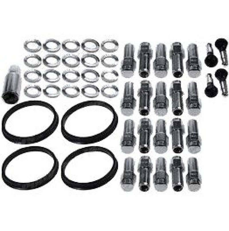 Race Star 601-1428-20 | 14mmx1.50 CTS-V Closed End Deluxe Lug Kit - 20 PK