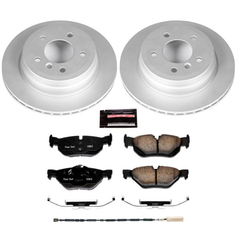 PowerStop crk7008 | Power Stop 13-15 BMW X1 Rear Z23 Evolution Sport Coated Brake Kit; 2013-2015