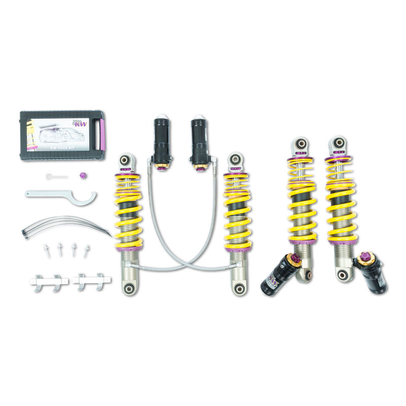 KW 3A711004 | KW Suspension KW Coilover Variant 4 Inox Audi R8; 2010-2015