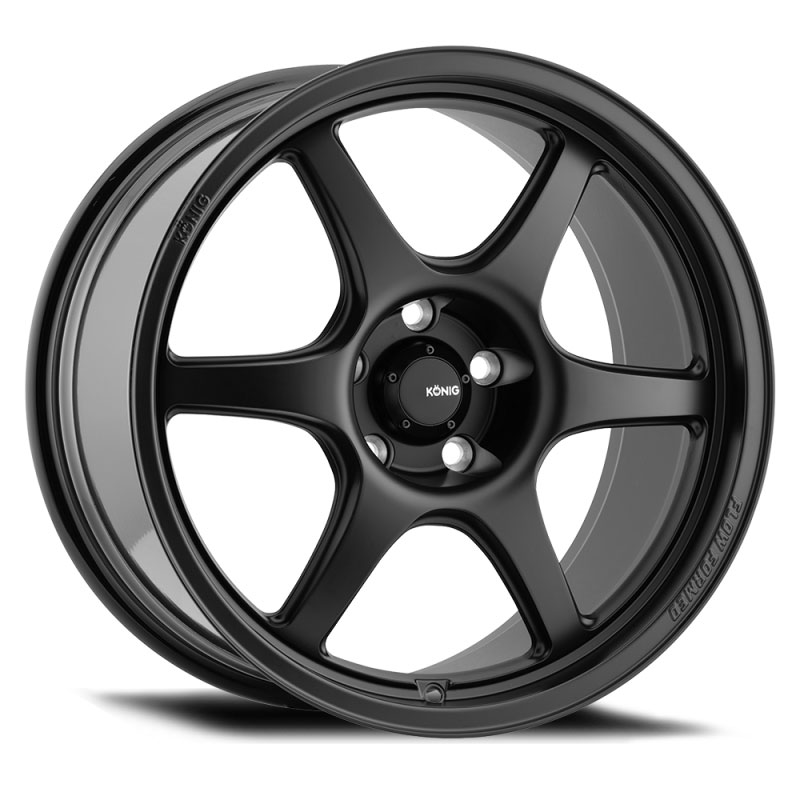 Konig hfn8514255 | Hexaform 18x9.5A 5x114.3 ET25 Matte Black