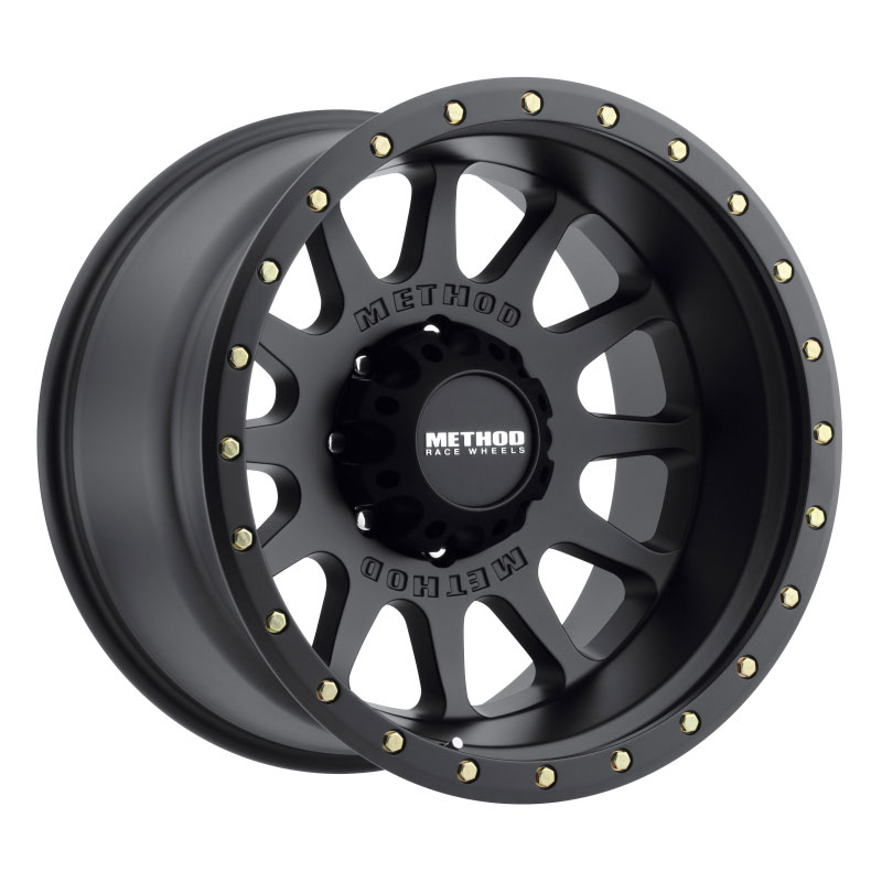 Method Wheels mr60529087512n | Method MR605 NV 20x9 -12mm Offset 8x170 124.9mm CB Matte Black Wheel