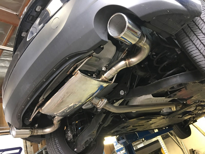 MXP mxspbmr | 13-18 Mazda 3 SUS401 Rear Section SP Exhaust System; 2013-2018