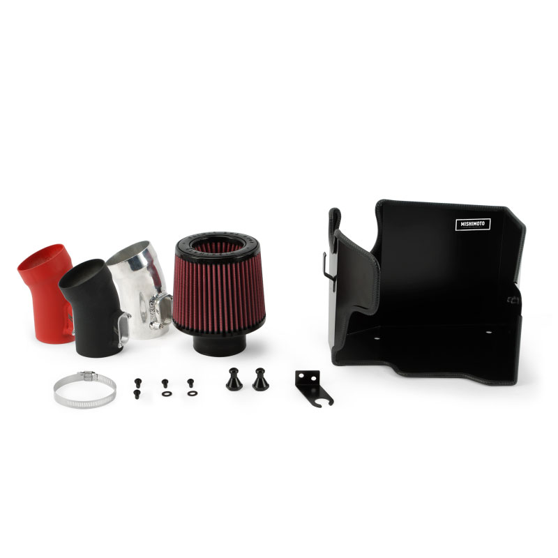 Mishimoto mmai-min-14wbk | 14-16 Mini Cooper S 2.0L Performance Air Intake Kit - Wrinkle Black; 2014-2016