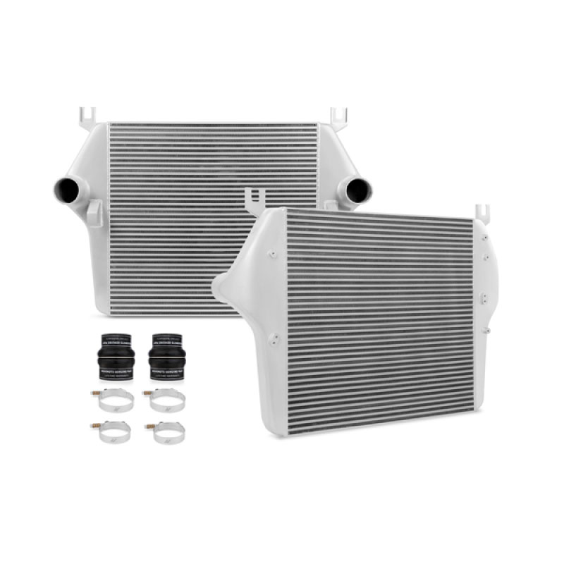 Mishimoto mmint-ram-03sl | 03-09 Dodge 5.9L/6.7L Cummins Intercooler (Silver); 2003-2009