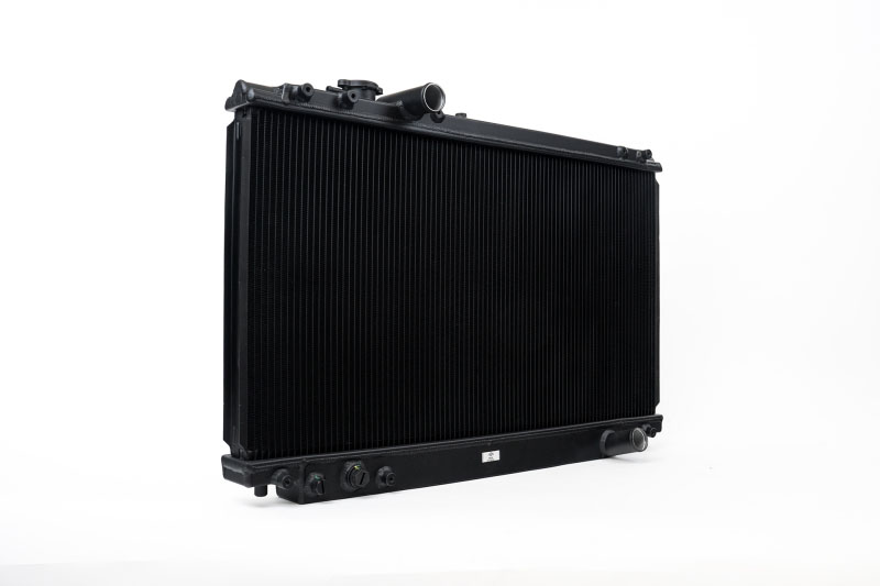 CSF 2882b | 93-98 Toyota MK4 Supra Radiator - Black Finish; 1993-1998